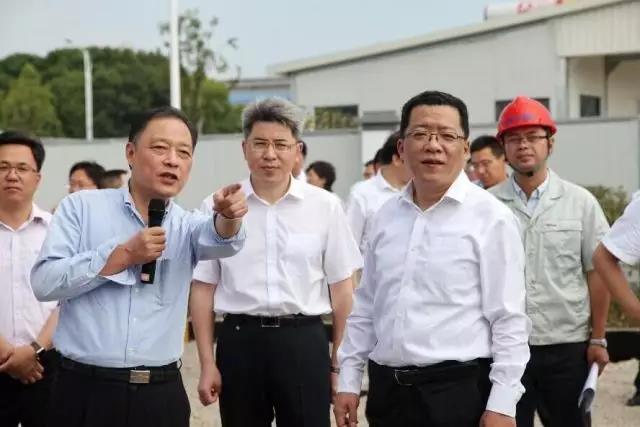 市长丁纯视察世俱杯app官方科技产业园项目现场